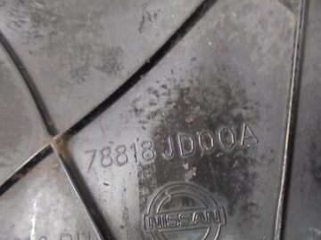 KRYT PODBĚHU PRAVÝ ZADNÍ 4325BP010 NISSAN QASHQAI J10