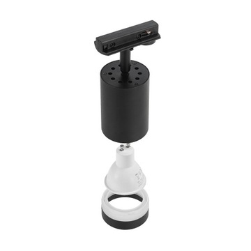 Oświetlenie na Szynoprzewód 3 x Reflektor PIVOT RING + Szynoprzewód 1,5 m
