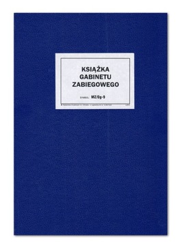 Książka gabinetu zabiegowego MZ/Og-9