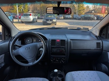 Hyundai Getz 2005 Hyundai Getz BEMOWO 2005 rok produkcji, 1.3 benzyna KOMIS TYSIAK, zdjęcie 6