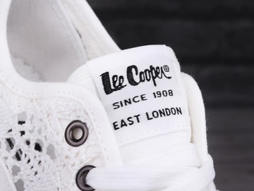 Buty, trampki damskie Lee Cooper White