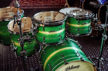 Полмуз Клен Модель 1 — 22/10/12/14/16/14SD – Инкрустация Художника Зеленого цвета к природе