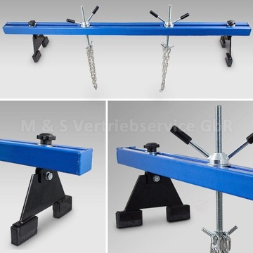 БАЛКА ДЛЯ ПОДВЕСКИ ДВИГАТЕЛЕЙ КОРОБКИ ПЕРЕДАЧ ДО 500 КГ 148 СМ BITUXX REGULOW