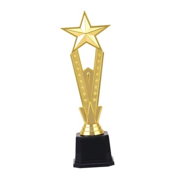Trofeum Gwiazdkowe Puchary Dekoracje na Imprezę Rekwizyty Zwycięskie Nagrody 22 cm