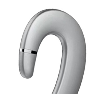 Bluetooth-гарнитура костной проводимости, серебристая