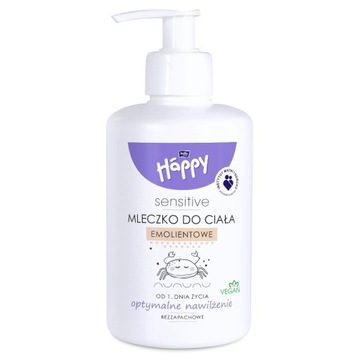 Emolientowe mleczko do ciała Happy Sensitive 300ml