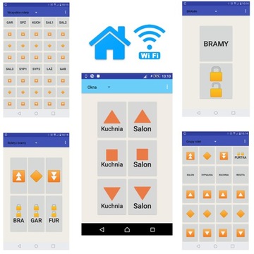 Комплект: 2 контроллера ST6H + модуль WF1 - ELMES