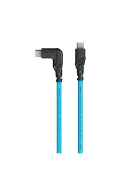 Модемный кабель Mathorn MTC-511, 5 м, 10 Гбит/с, 60 Вт, USB C-C90 ArcticBlue