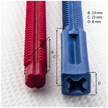 Комплект толкателей (разъемов) для Tece 9.820.022