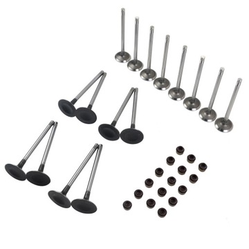 8x zawór wlotowy i 8x zawór wydechowy dla Audi A6 A8 VW Golf Seat 1.8 2.0
