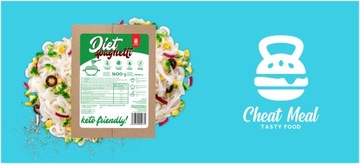 MAKARON KONJAC 3kg keto VEGE bezglutenowy ZESTAW vege bio DIET Cheat Meal