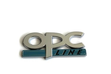 EMBLEMAT ZNACZEK OPC LINE OPEL VECTRA ASTRA CORSA METALOWY