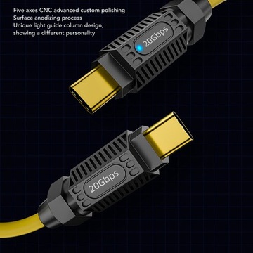 Зарядный кабель PD3.1 от типа C до типа C, 140 Вт, быстрая зарядка, 8K, 60, 5I