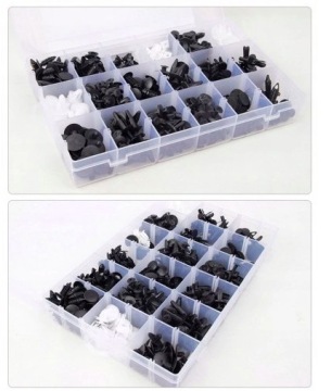 Пластиковые заклепки, автомобильные штифты Набор - 100 шт.