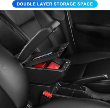 Отделение в подлокотнике Skoda Fabia 3 2015-2020 USB