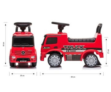 Грузовик MERCEDES ANTOS Milly Mally BIG