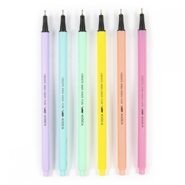 KIDEA PASTEL ОТДЕЛКИ, НАБОР 6 ЦВЕТОВ