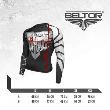 BELTOR RASHGUAR KOSZULKA TERMOAKTYWNA MĘSKA DŁUGI RĘKAW PREDATOR M