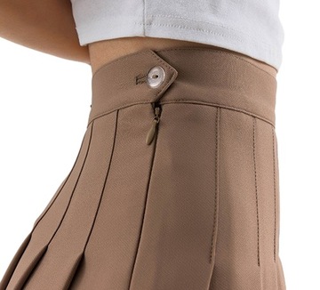 ПЛИССИРОВАННАЯ МИНИ-ЮБКА НА ПОДКЛАДКЕ