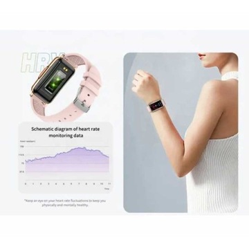 Женские часы SMARTWATCH SMS STEPS PL MENU PULSE