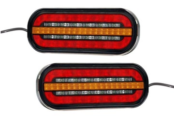 LAWETA POMOC DROGOWA PRZYCZEPKA Lampa Tylna Led 2X