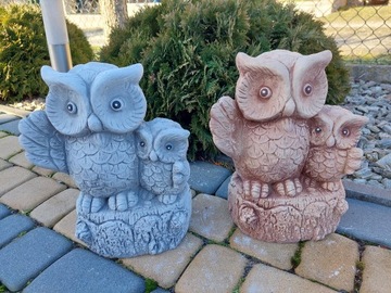 Фигура Сова, совы, подарок, бетон, бронза, производитель (Z125) ALA-SHOP