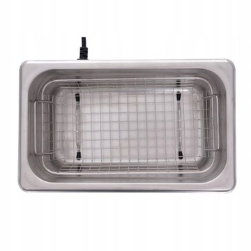 УЛЬТРАЗВУКОВАЯ МОЕЧНАЯ МАШИНА 6,5 Л ВАННА КОРЗИНА ДЛЯ ИНСТРУМЕНТОВ МОЙКА ДЕТАЛЕЙ МАСТЕРСКАЯ 240 Вт