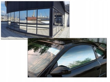 FOLIA DO PRZYCIEMNIANIA SZYB CZARNA 30% 50x300CM