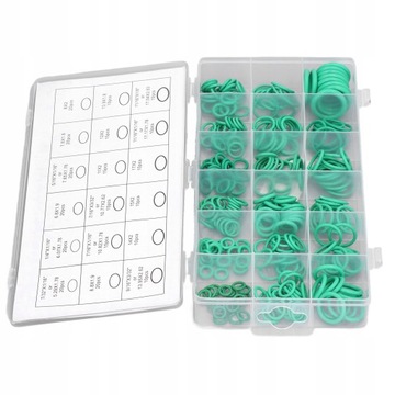 270 шт. Комплект зеленых уплотнительных колец.