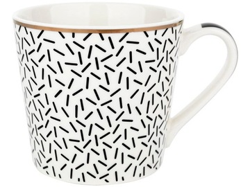 KUBEK PORCELANOWY BLACK AVENUE FLORINA 400 ML