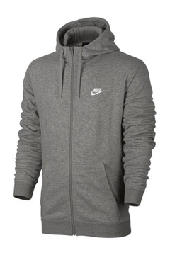 Bluza Nike NSW HOODIE FZ FT CLUB 804391 063 XL