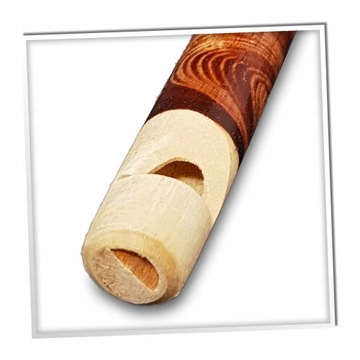 BRELOK GWIZDEK Z Drewna Lipy Brązowy RĘCZNIE RZEŹBIONY Odstraszacz Na Dziki