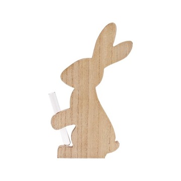 Easter Rabbit Vase Figurine Statue Spring Ornament Elegant Bunnies style A