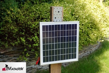 СОЛНЕЧНЫЙ КОМПЛЕКТ ДЛЯ ЛОШАДЕЙ СОБАК Электрическая овчарка и солнечная панель