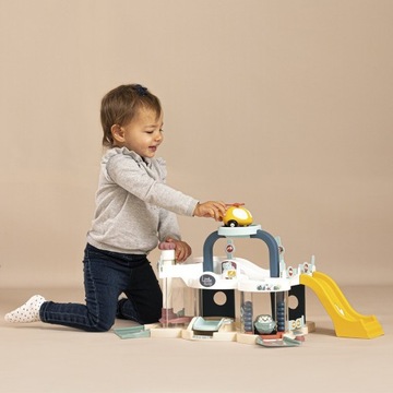 ГАРАЖ АВТОМОБИЛЬНОЙ ПАРКОВКИ МЕГА ДВОЙНОЙ КОМПЛЕКТ + Когтеточка ВУПИ