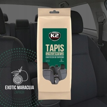 K2 TAPIS САЛФЕТКИ САЛФЕТКИ ДЛЯ ЧИСТКИ ОБИВКИ