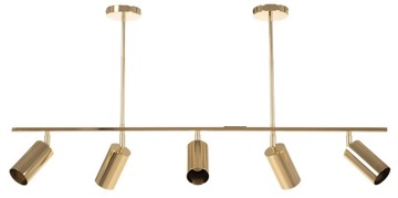 Lampa sufitowa żyrandol Nowoczesna metal Złota