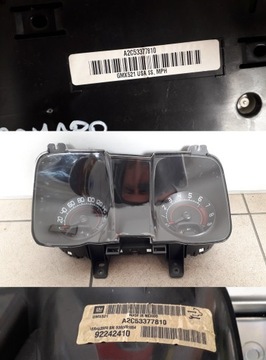 CHEVROLET CAMARO V SS 2010 6.2 PŘÍSTROJOVÁ DESKA A2C53377810