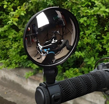 ВЕЛОСИПЕДНОЕ ЗЕРКАЛО ДЛЯ РУЛЯ ВЕЛОСИПЕДА, ВЫПУКЛОЕ, КРУГЛОЕ