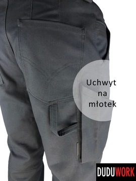 DuduWork РАБОЧИЕ БРЮКИ Огнестойкий серый цвет 58