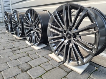4× DISK HLINÍK AUDI OE 8W0 8.5" X 19" 5X112 ET 40
