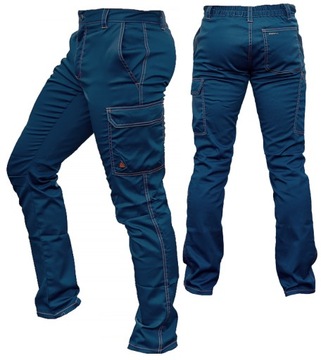 ГИБКИЕ РАБОЧИЕ БРЮКИ КОМФОРТНЫЕ БРЮКИ-КАРГО ДЕЛЬТА ПЛЮС ЛЕТНИЕ СТРЕЙЧ M