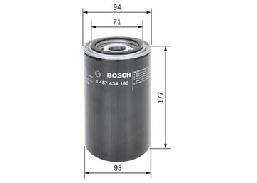 BOSCH 1 457 434 180 FILTR PALIVA
