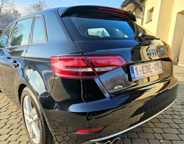 Audi A3 8V 2017 Audi A3 Sportback QUATTRO, 184, KM, Automat, Niski przebieg 2.0 Diesel, zdjęcie 13