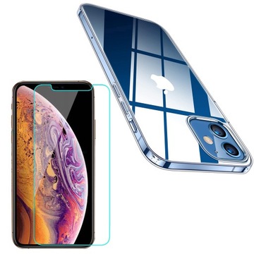 Etui do IPHONE 12 SLIM CASE + SZKŁO