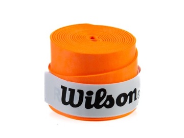 Wilson Overgrip matowa owijka tenisowa pomarańczowa