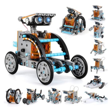 Роботи розвивальні 12 в 1 набір сонячний 190 елементів для творчої гри