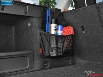 СЕТОЧНЫЙ КАРМАН ДЛЯ БАГАЖНИКА НА ВЕЛКРО 50x25 см NANO