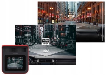 Видеокамера 70MAI A400, 2 дюйма, 145°, Wi-Fi