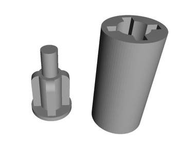 СЦЕПЛЕНИЕ и РАЗЪЕМ блендера KERCH GoClever Mozano